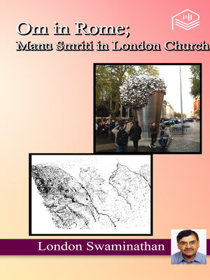 cover image of Om in Rome; Manu Smriti in London Church